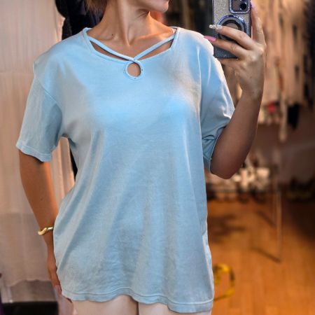 Harmony Collection Eco Shirt Hellblau Gr. XXL