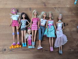 Barbies mit viel Zubehör