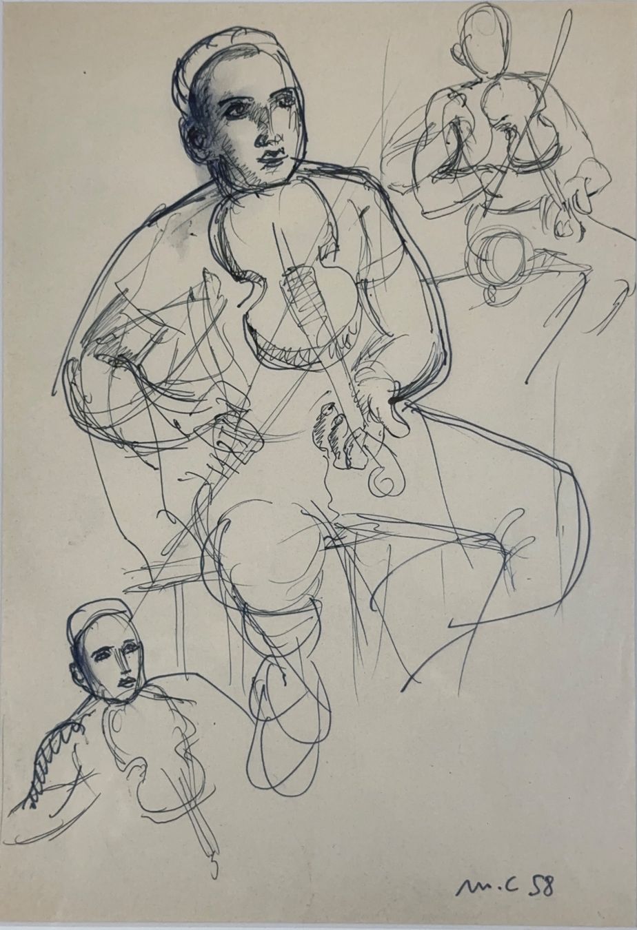 Foto & Immagini: Mario Comensoli, Figurenstudie 1958 – Usato da Adliswil venduto da Kiambu 1