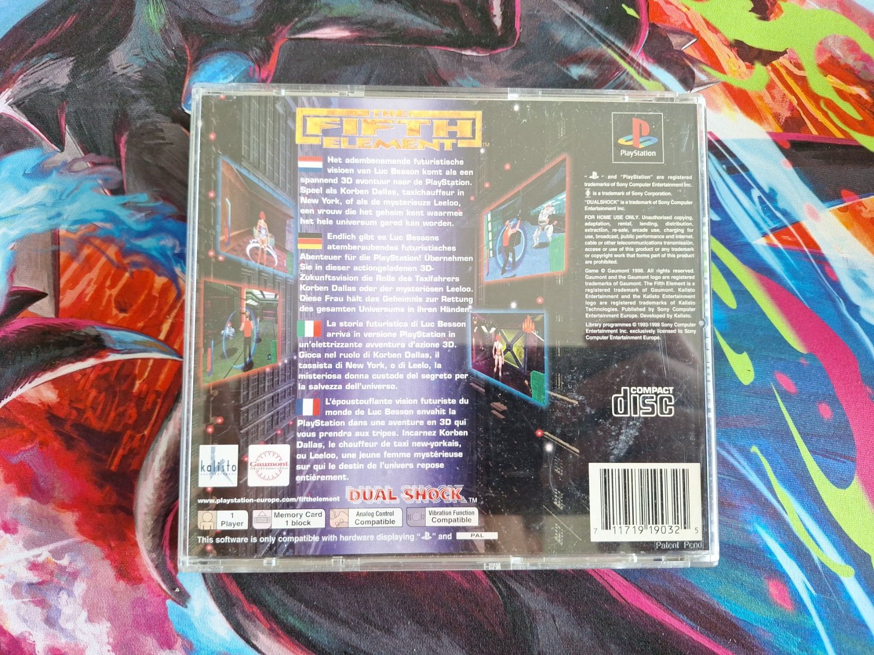 Sony Giochi: The Fifth Element - PS1 – Usato da Altstätten SG venduto da GGsGameshop 2