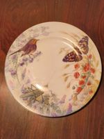 Limoges Deko Teller Floral Monika Heller Cole Coup d'Or