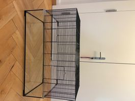 Terrarium  für Nager; L: 100cm / T 50cm/H60cm (Glas 25 cm)