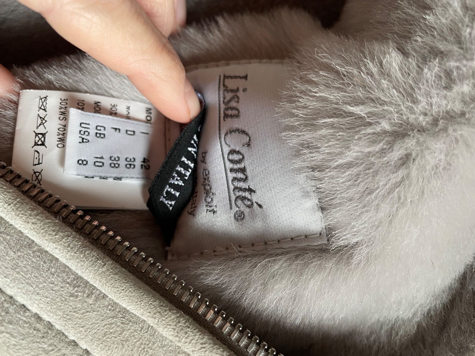 Giacche: Lisa Conté Shearling Jacke, Grösse 36 – Usato da Alpnachstad venduto da Nicolyn56 7