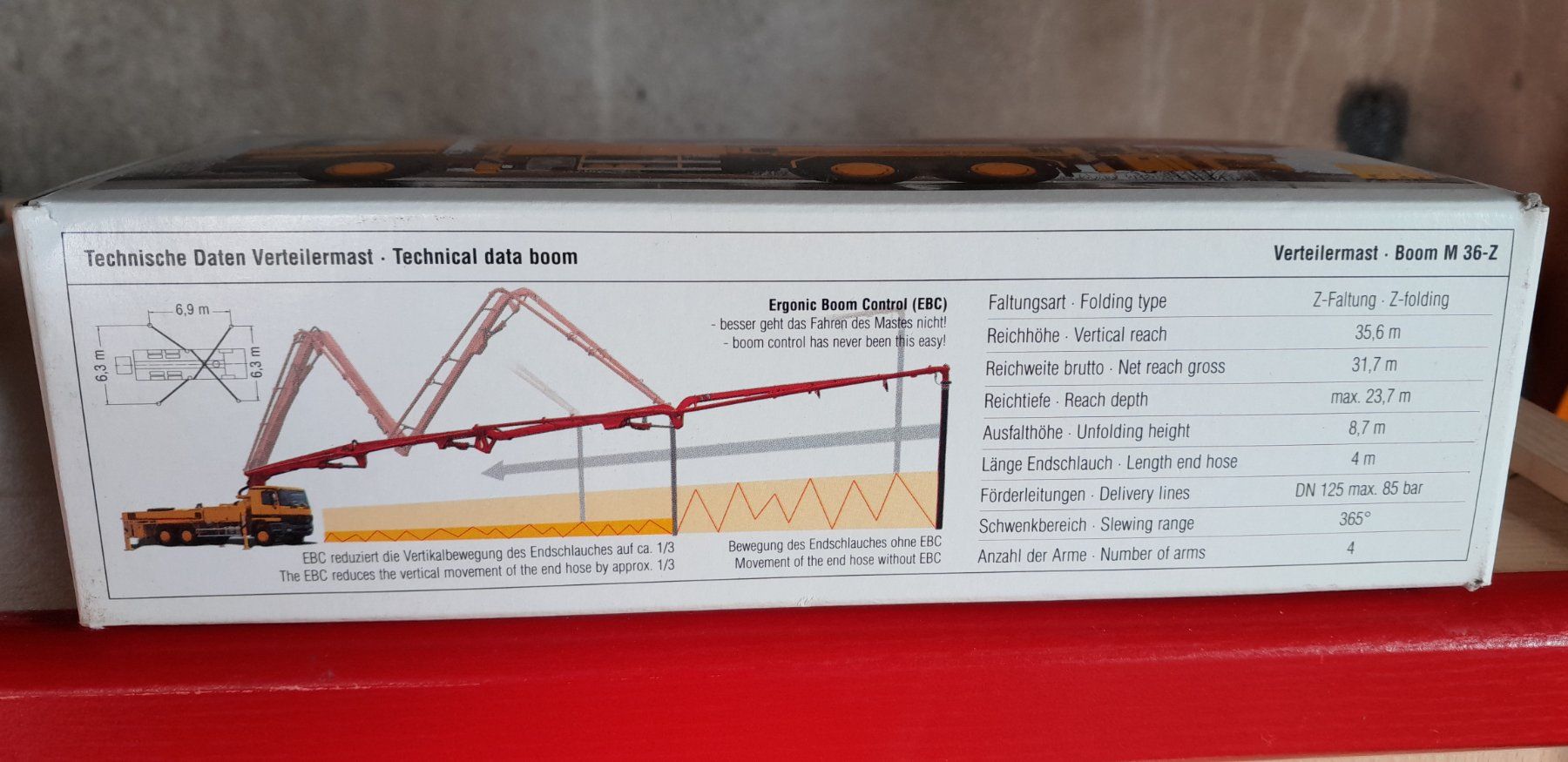 Conrad Kit di modellismo & Modellini statici: Putzmeister Betonpumpe – Nuovo e nell'imballaggio originale da Oberlunkhofen venduto da Grassykey 2