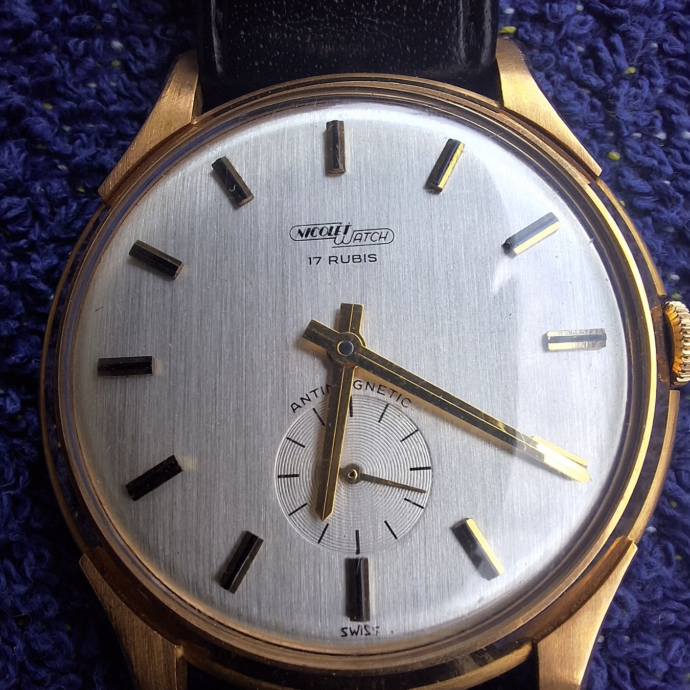 Montres: Nicolet Watch Gold – D'occasion à Burgdorf par Max681