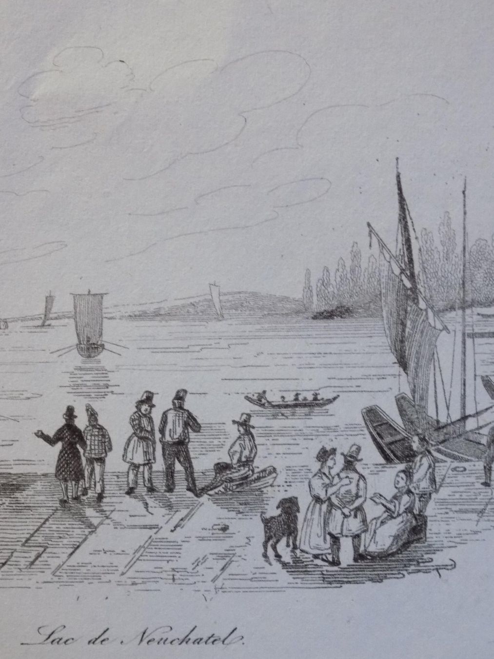 Stiche: Neuchâtel le Lac – Gebraucht aus Risch von Rischli15 5