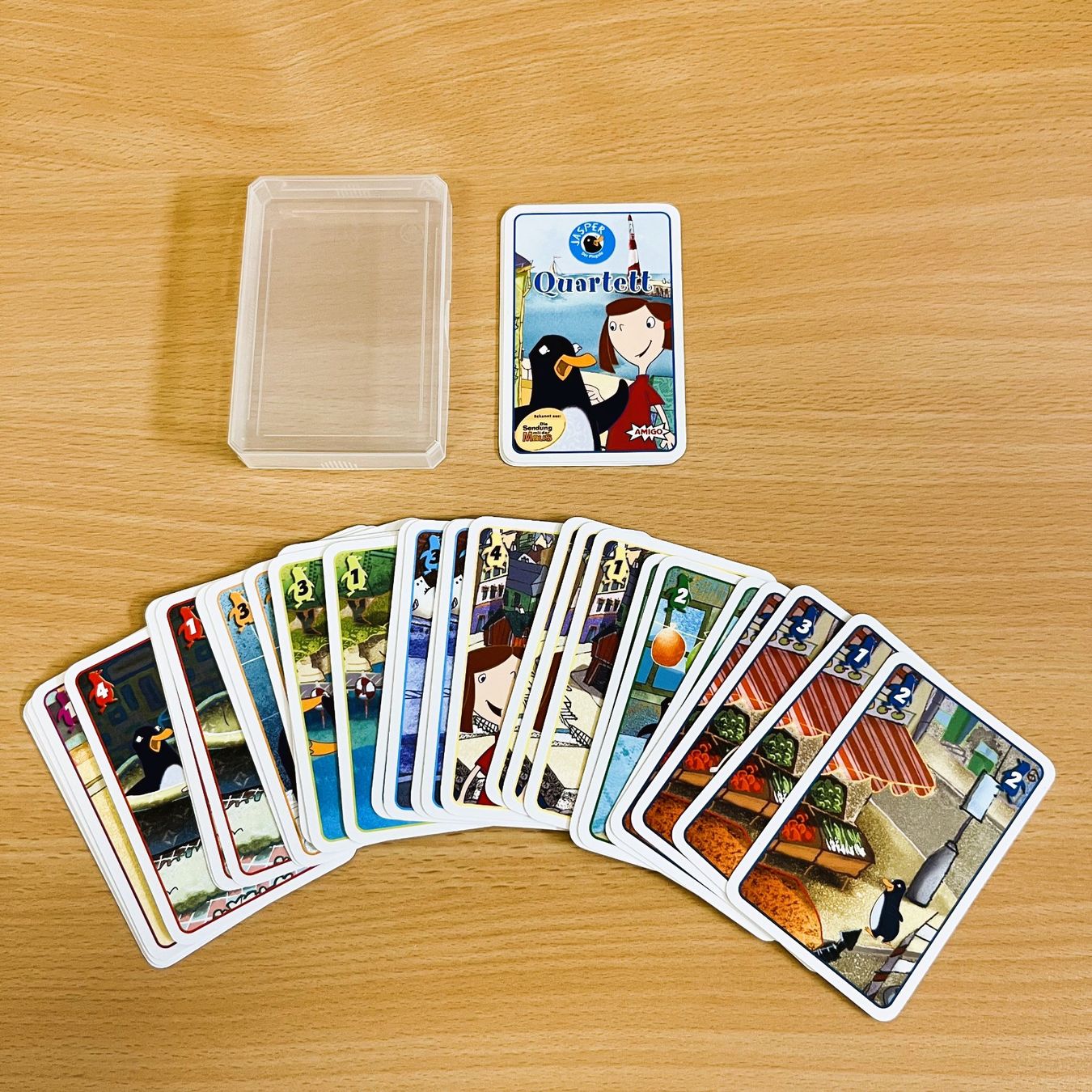 Giochi: Quartett Jasper der Pinguin – Usato da Amlikon-Bissegg venduto da riestig 1