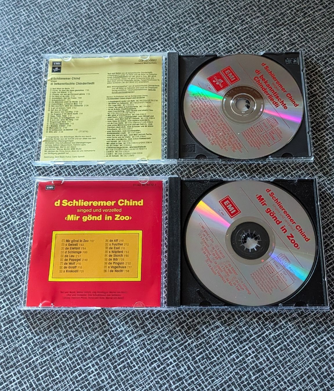 CD: "d Schlieremer Chind" CDs 2er Set  – Usato da Nänikon venduto da Haexli_70 1