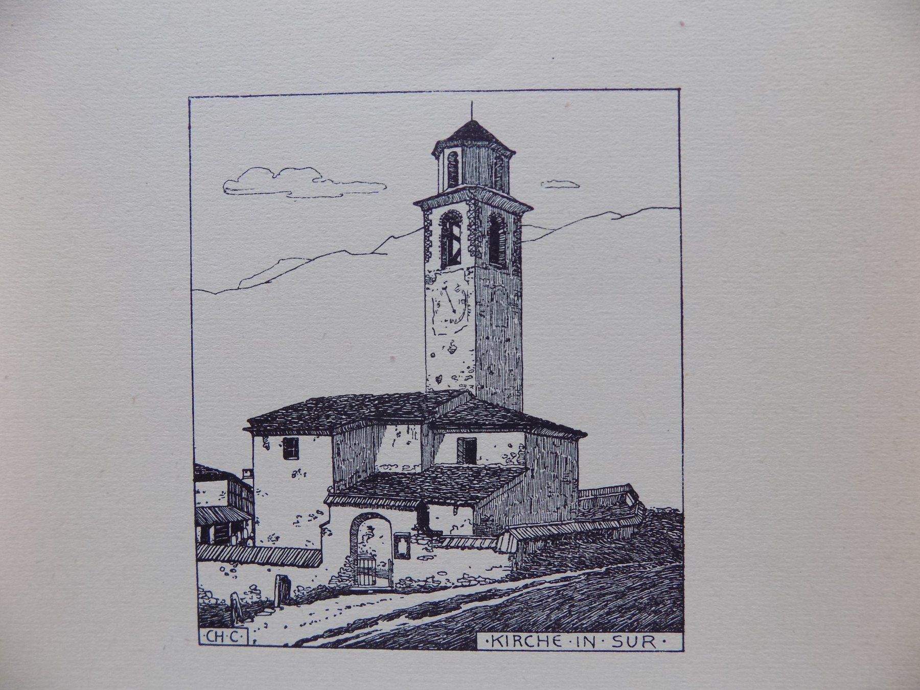Stiche: Kirche in Sur – Gebraucht aus Risch von Rischli15 2