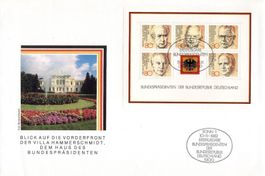 BUNDESPRÄSIDENTEN DEUTSCHLAND 1982 AUSGABETAG - J141