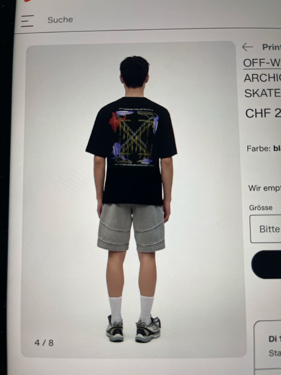 Off-White T-shirts: OFF-WHITE-Shirt schwarz Gr. XL – D'occasion à Zürich par Kleanthy 6