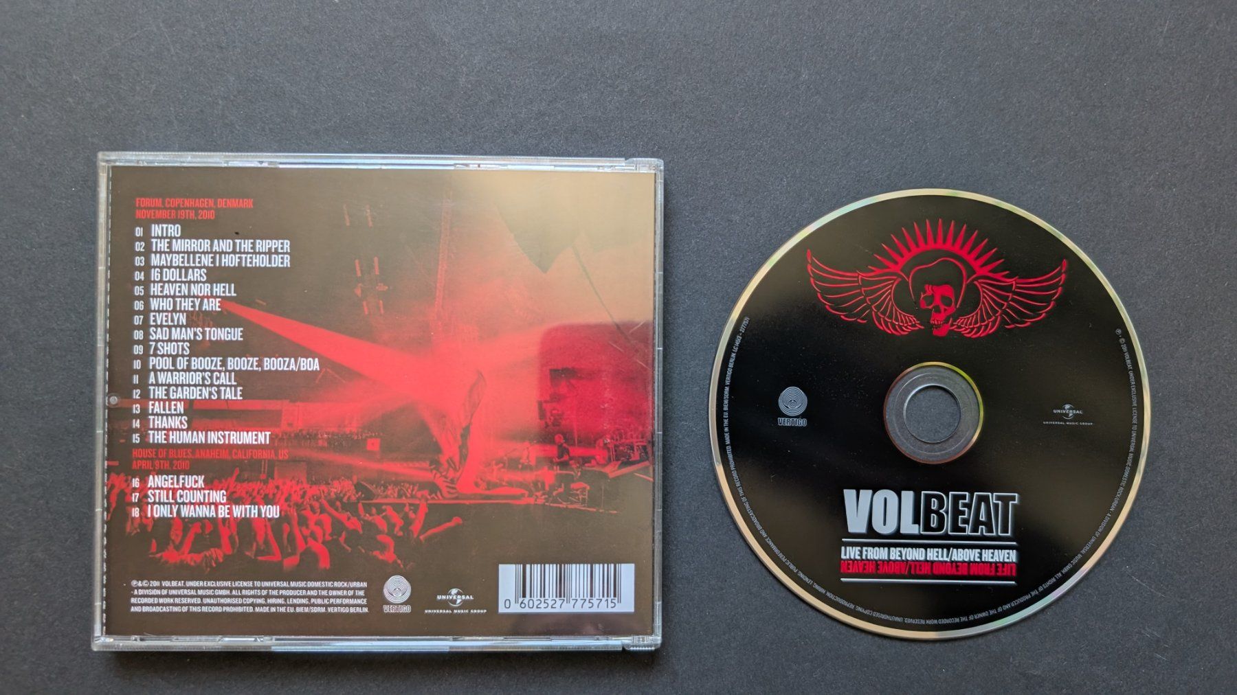 CDs: Volbeat | Live from beyond hell | CD – D'occasion à Bottmingen par dan_c5wb 1