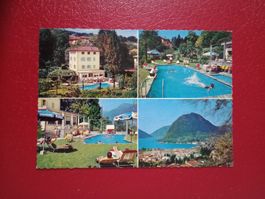 Lugano Tessin Pensionen Selva 1973