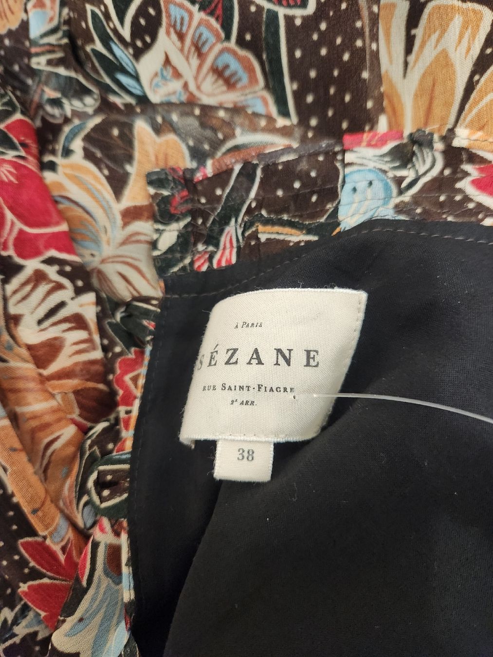 Sezane Vestiti: Robe imprimé fleurs Sezane taille 38  – Usato da Niedergösgen venduto da Eva2410 7