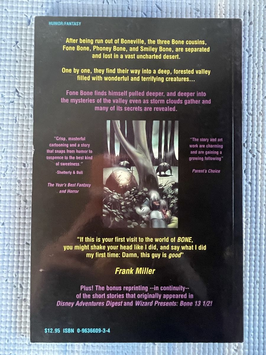 Fumetti: 1. print, Bone Comic - The Complete Bone Adventures Vol. 3 – Usato da Bern venduto da seaninshoes 3