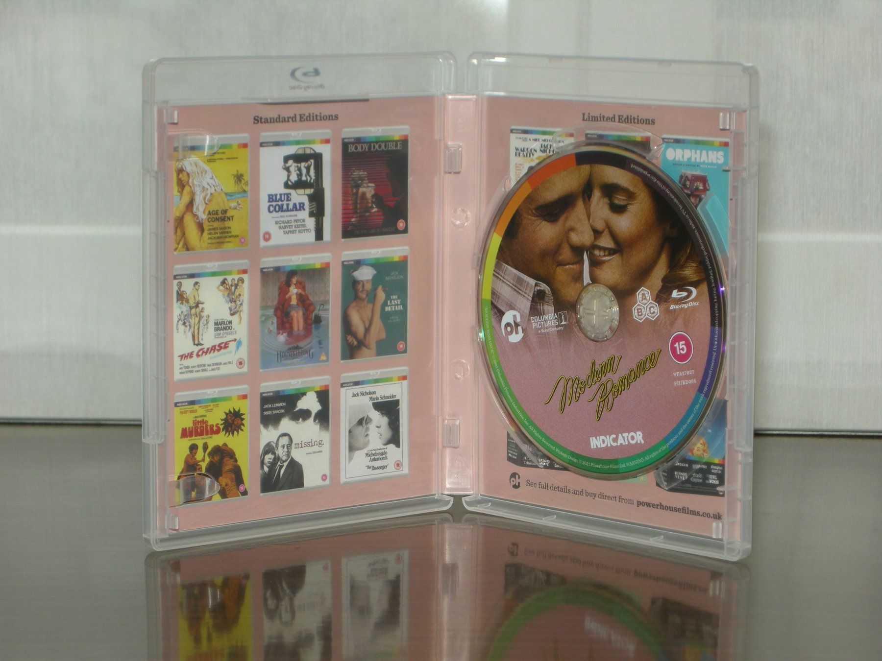 Tutti i DVDs: Albert Brooks Modern Romance / Indicator Blu-Ray – Usato da Aarau venduto da Pearlz 2