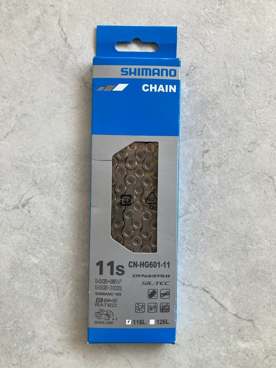 Catena Quick-link Catena Shimano CN-HG601 11 Velocità 126 Maglie