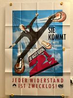 DIE NACKTE KANONE 2 1/2 / GROSSER FILMPOSTER / 1992
