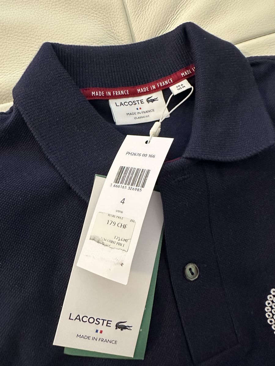 Lacoste Magliette Polo: Verkauft wird ein Original Lacoste Polo Made in Frankreich – Nuovo e nell'imballaggio originale da Uitikon Waldegg venduto da Almostheaven 1