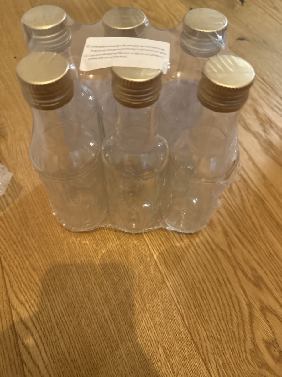 Gas-Geräte & -Technik: 6 Axentia Glasflaschen, 200 ml, Neu – Neu und originalverpackt aus Bern von fab_tx65 1