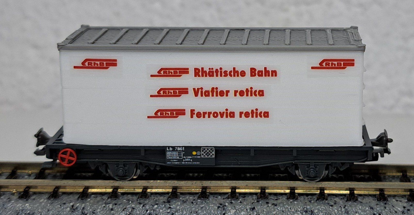 RhB Güterwagen Rhätische Bahn Spur N Kato (Neu (gemäss Beschreibung ...