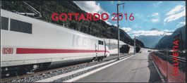 2016: S115 (Markenheft) GOTTARDO mit ET-Eck-Stempel.