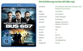 Die Entführung von Bus 657 (Bluray)