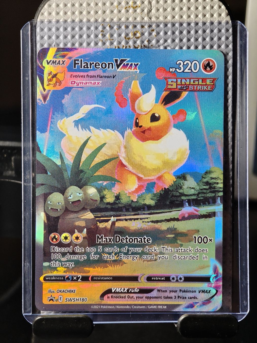 Pokémon Carte collezionabili: VMAX Flareon SWSH180 – Nuovo (secondo la descrizione) da Dübendorf venduto da Johannes1993
