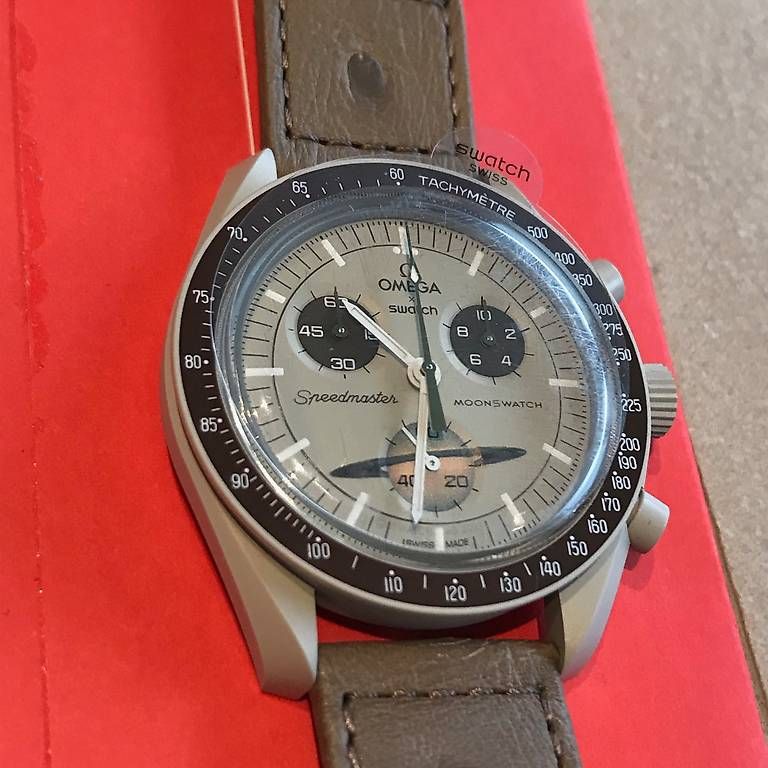 Swatch Orologi: Swatch Omega Moonswatch SO33T100C – Nuovo e nell'imballaggio originale da Bellevue venduto da belakali 2