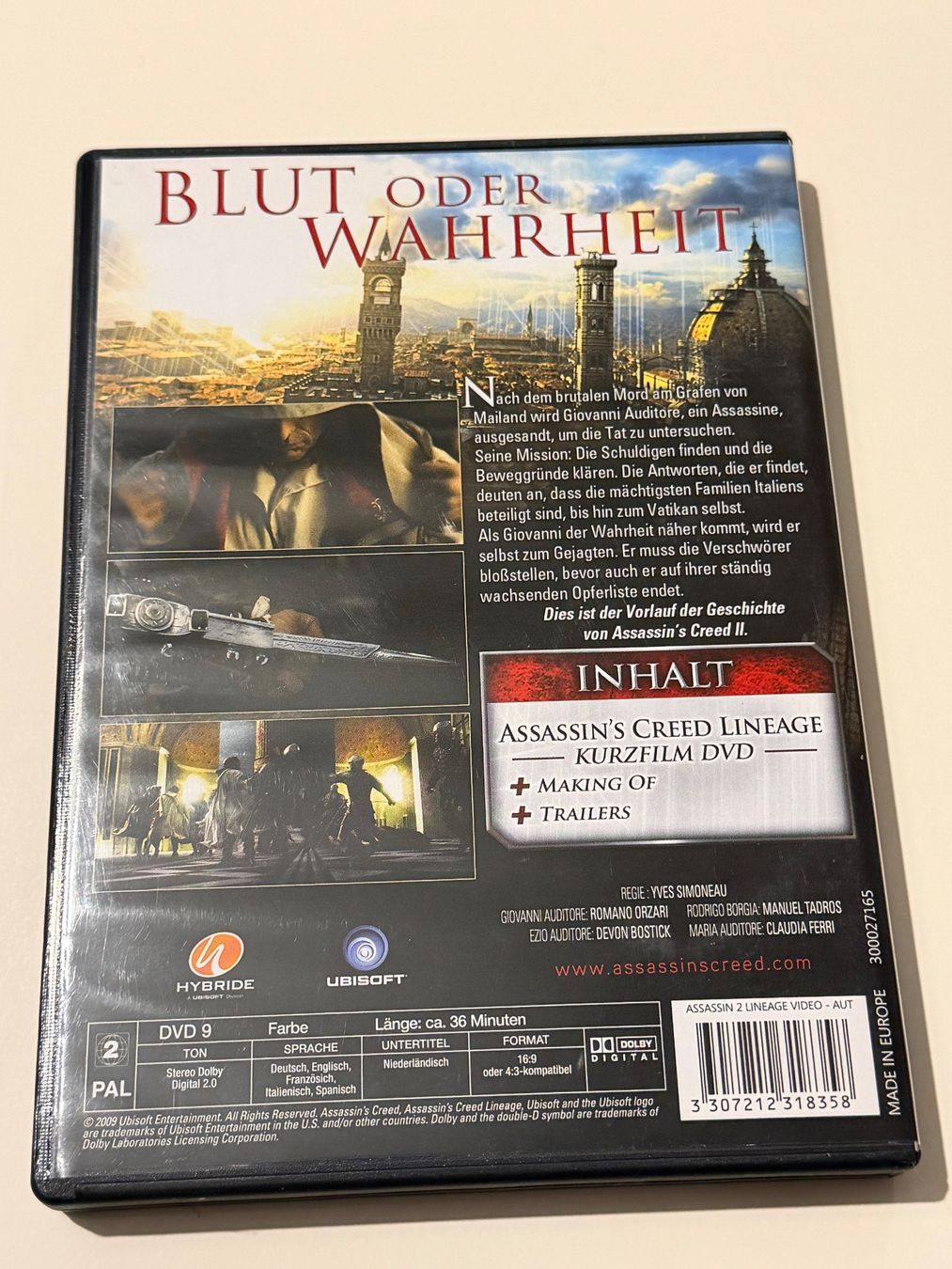 Spiele: Assassin's Creed Lineage DVD – Gebraucht aus Altstätten SG von sheamus 1