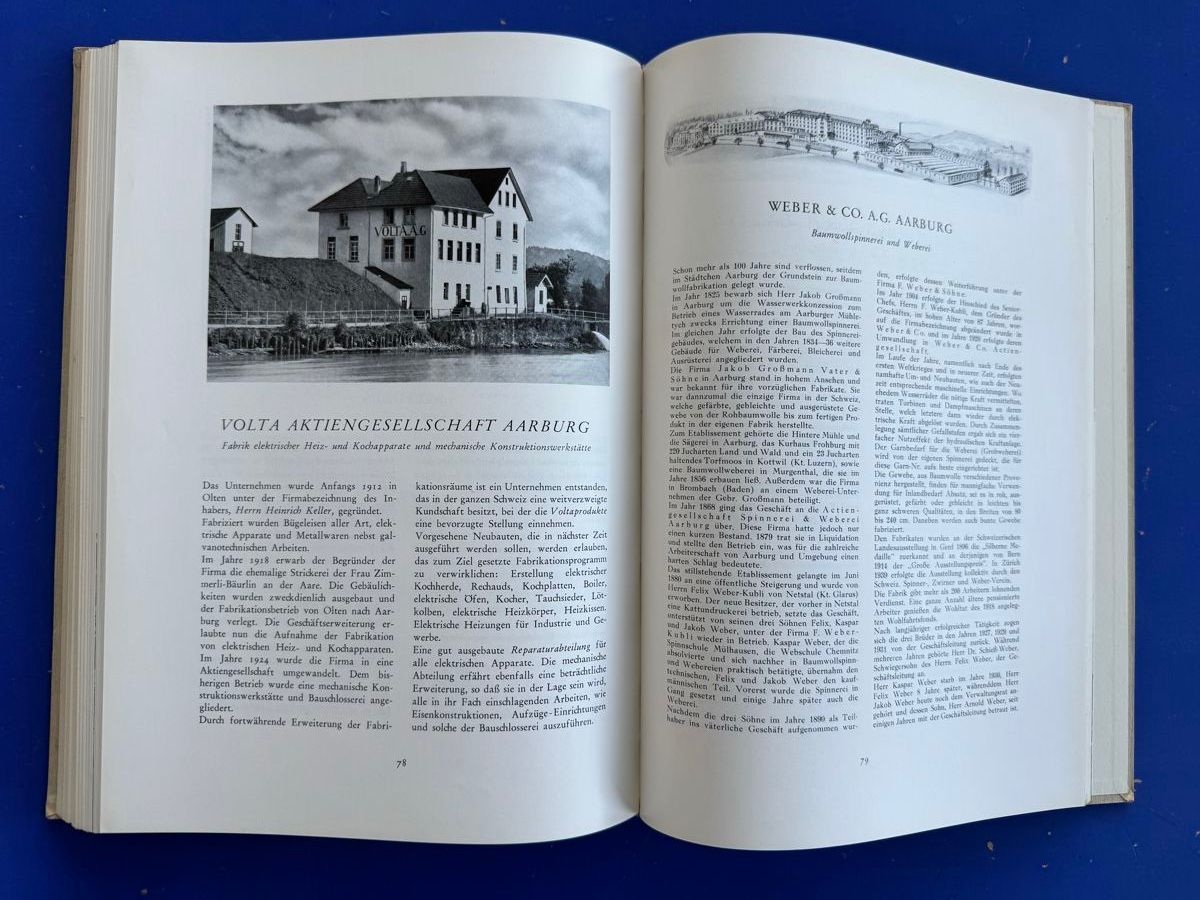 Libri: Bezirks-Chronik Zofingen. ca 1945 – Usato da Adliswil venduto da buch_und_kunst 7