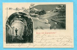 Gruss vom Eigergletscher ! 1902