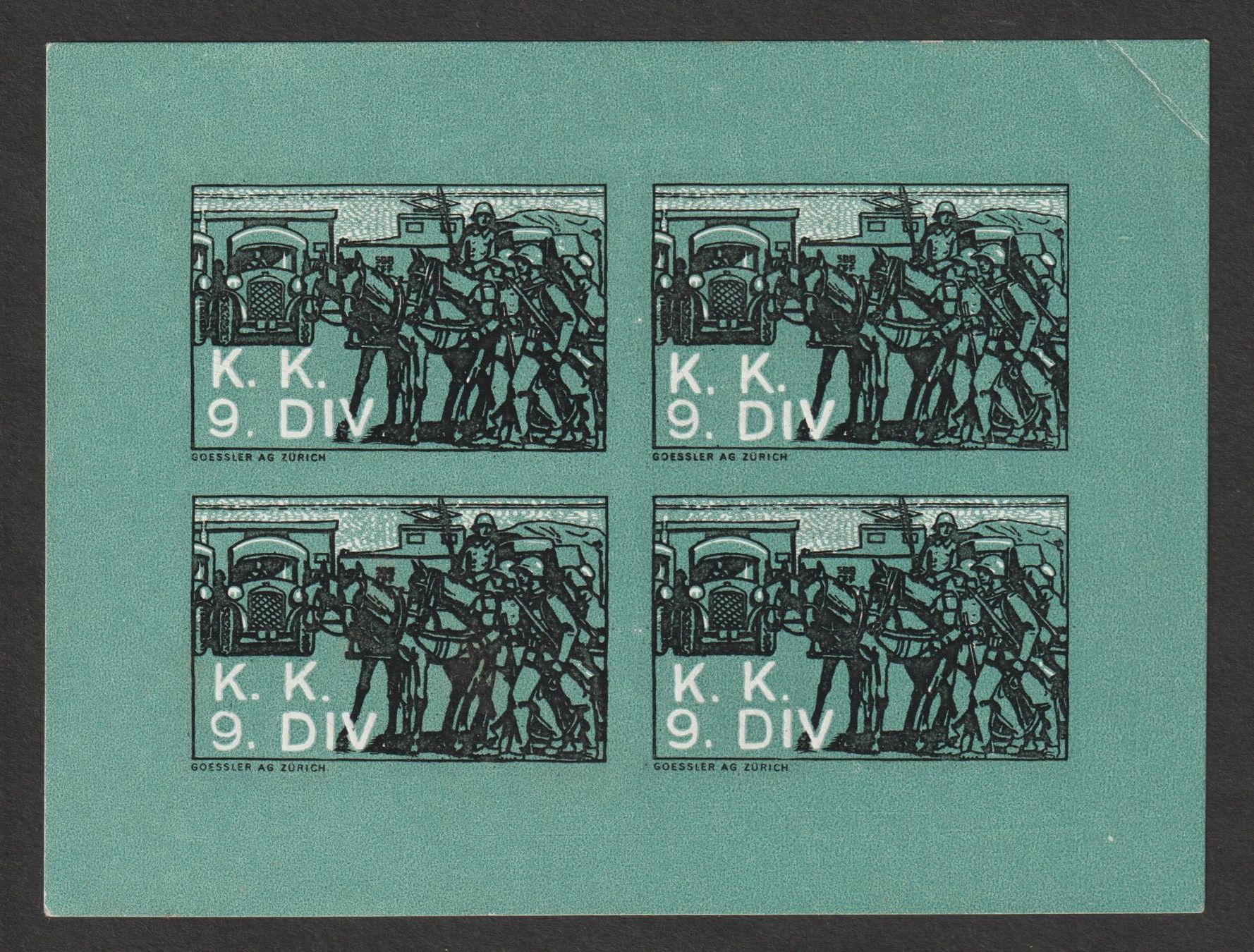 Tous les timbres: Kommandostäbe Nr. 109/4 * – D'occasion à Siebnen par Fstaehli