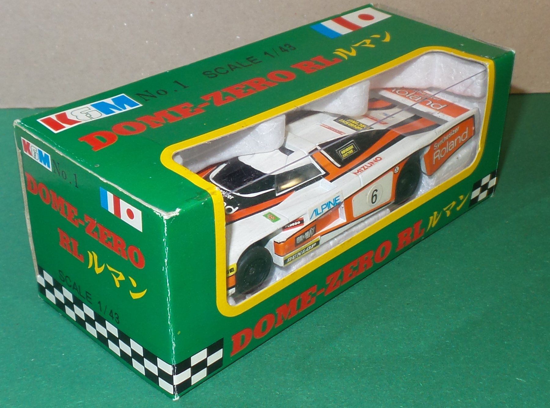 Modellini d'auto: K&M 1/43 Dome Zero RL Mans 1979 #6 – Usato da Bulle venduto da Rockandtoys