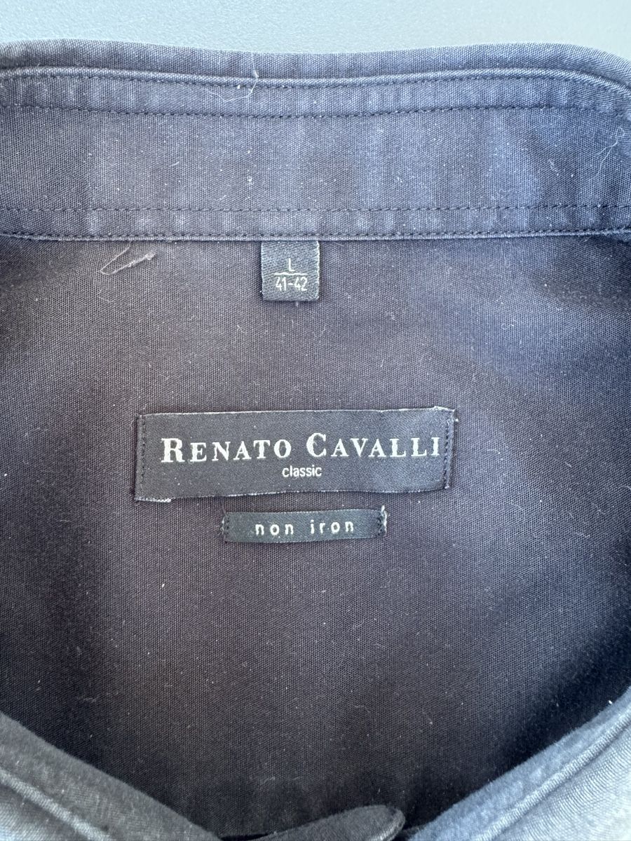 Roberto Cavalli Camicie: Renato Cavalli Hemd schwarz, Gr.41/42 – Usato da Thun venduto da Pfausi1966 2