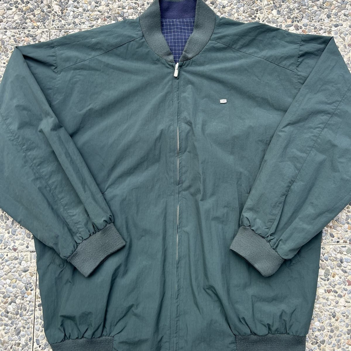 Lacoste Giacche: Vintage Réversible Lacoste Bomber Jacket  – Usato da brent venduto da fukusapes 1