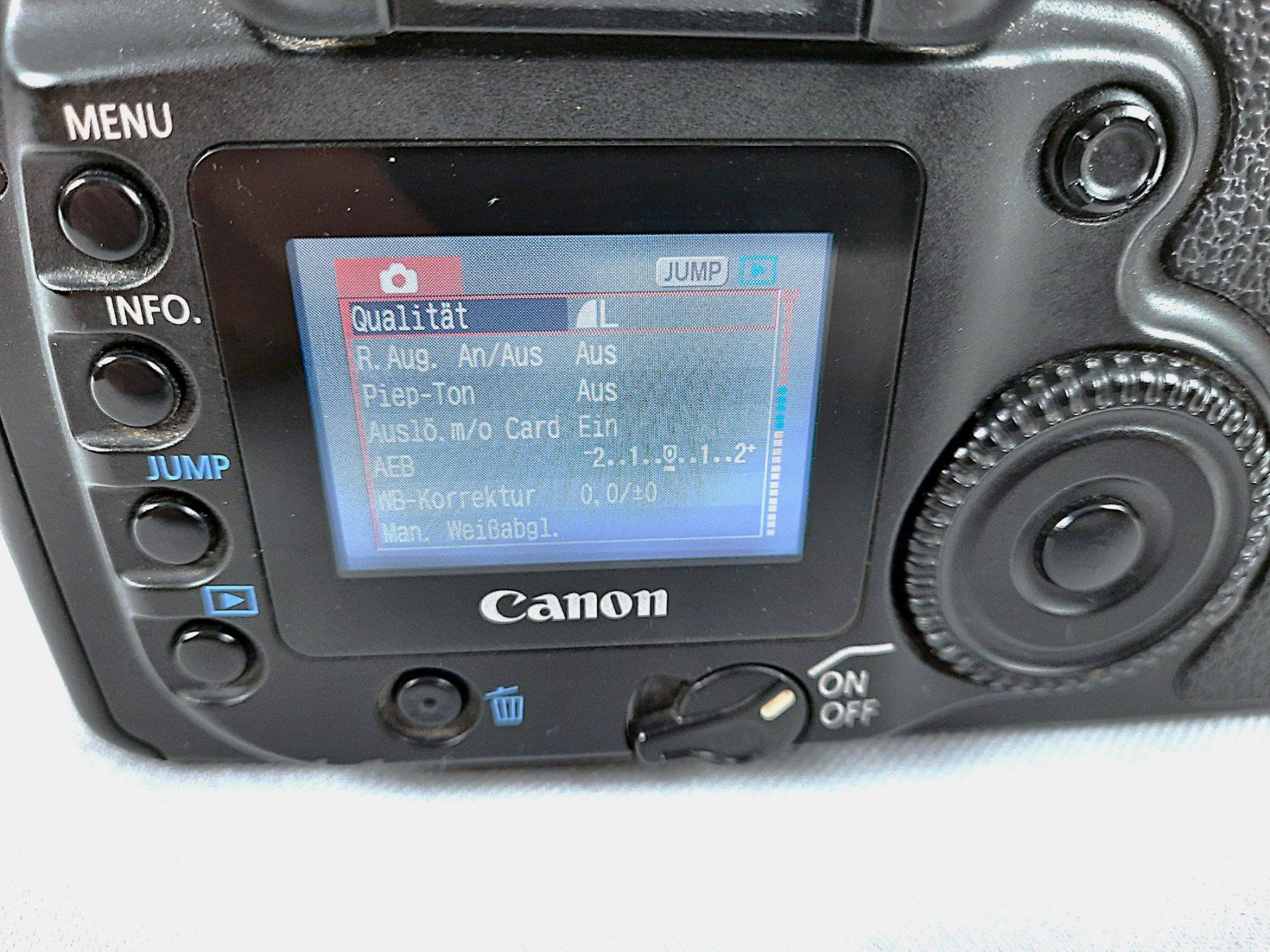 Canon Kamera: CANON EOS 20D DSLR digital Spiegelreflexkamera – Gebraucht aus Beinwil am See von Restwert_Beinwil 4