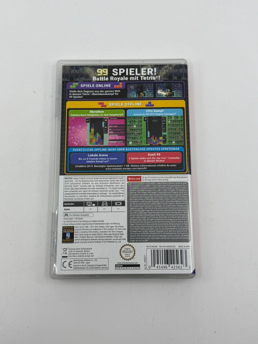 Spiele: Tetris 99 (Nintendo Switch) – Gebraucht aus Herisau von Seyashop1 2