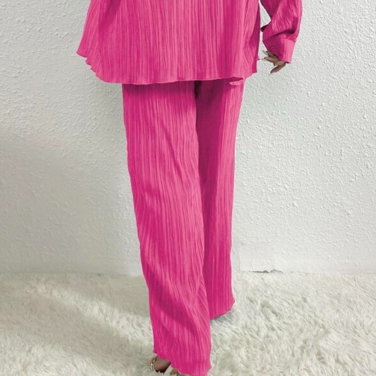 Pantaloni: Women's Pink Trousers – Usato da Zürich venduto da onlyifashion 2