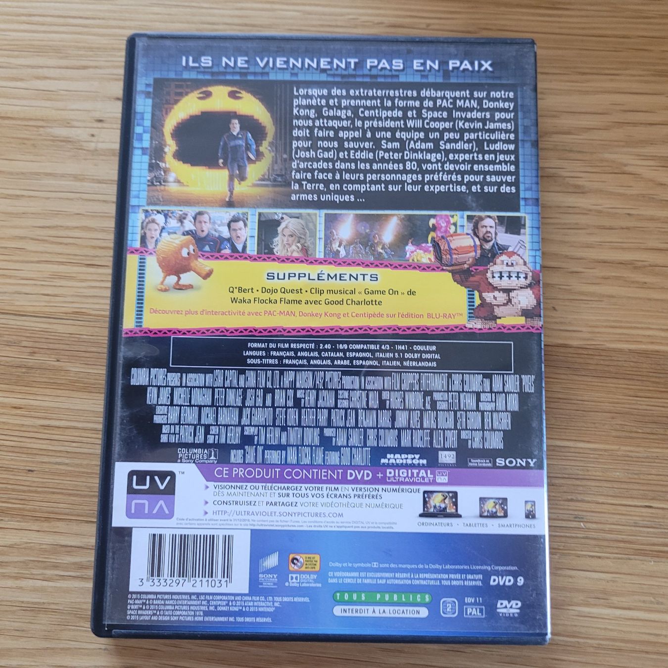 Alle DVDs: DVD Pixels – Gebraucht aus Biel/Bienne von Destockweb 1