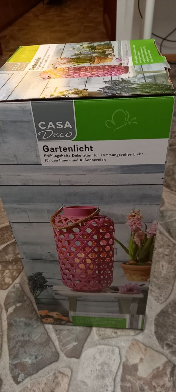 Portacandele: CASA Deco Gartenlicht Kerzen – Nuovo e nell'imballaggio originale da Salez venduto da EMERCARO 1