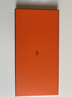 Hermès Schachtel für Foulard, orange