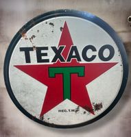 Texaco Blechschild Repro Gross