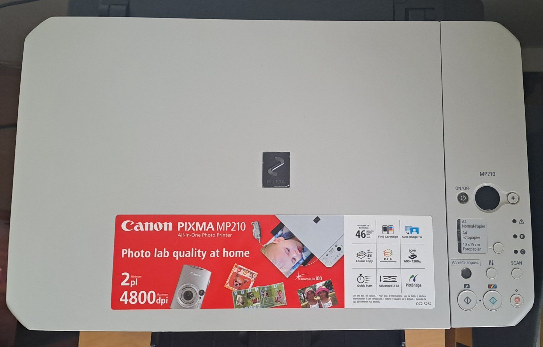 Canon Drucker: Canon PIXMA MP210 Multifunktionsdrucker – Gebraucht aus Feuerthalen von kigo87