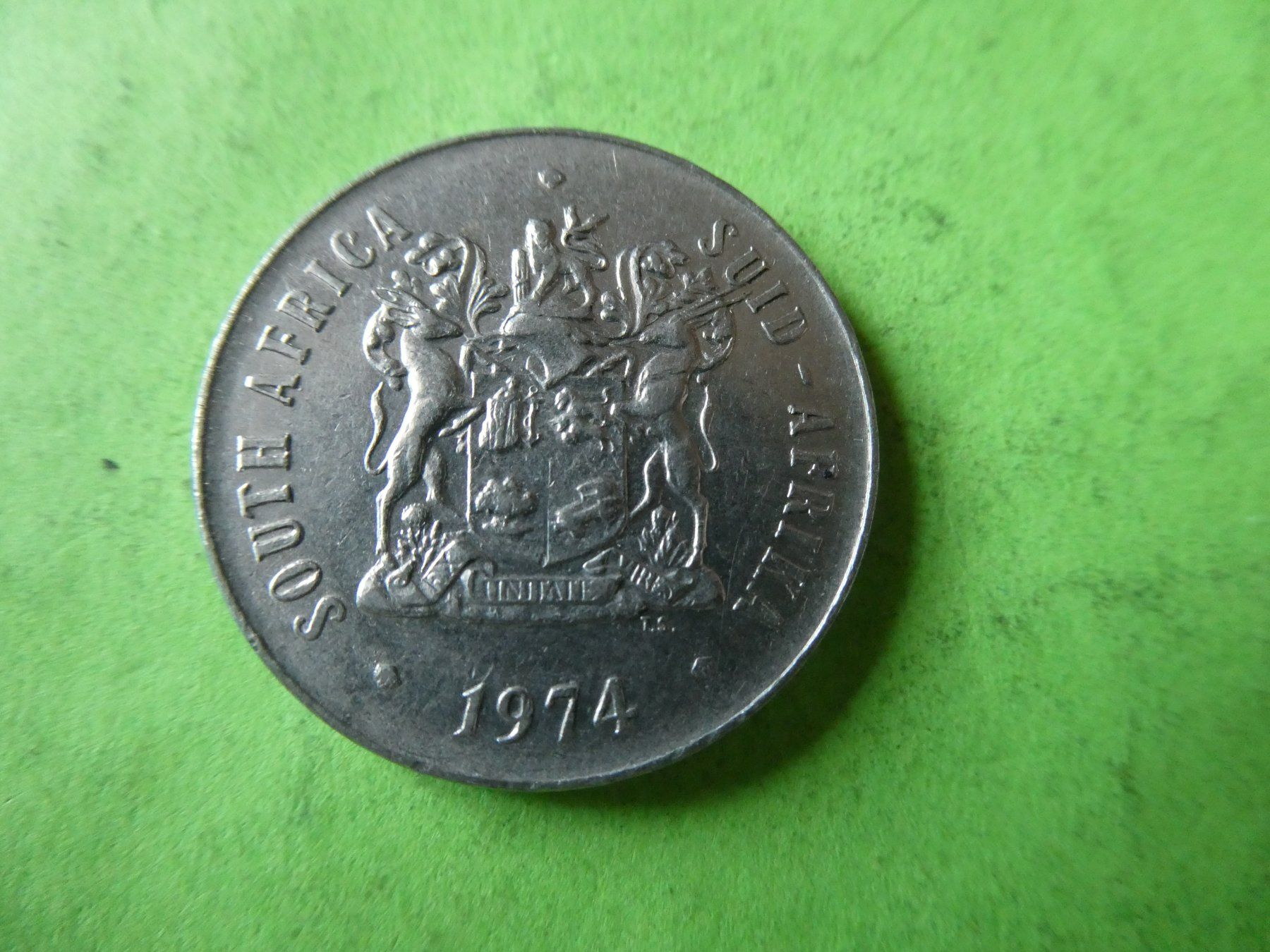 Tutti le monete: Südafrika 1974, 50 Cents   unzirk – Usato da Hinterforst venduto da rohusri