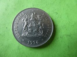 Südafrika 1974, 50 Cents   unzirk