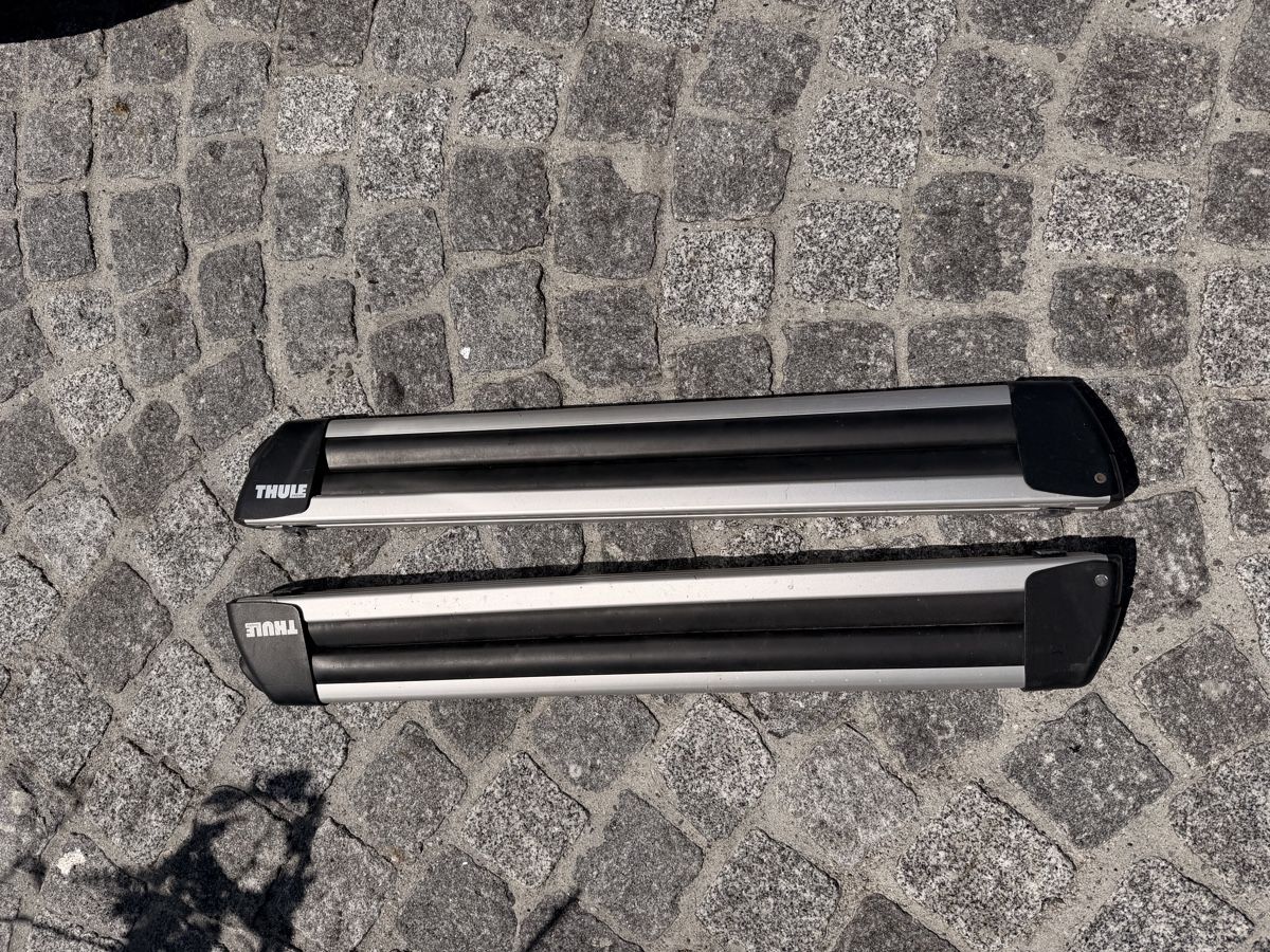 Thule Portapacchi: THULE Ski-Träger-Set Aluminium – Usato da Zürich venduto da Gadgets2020 5
