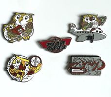 5 Pins Sammlung UBS