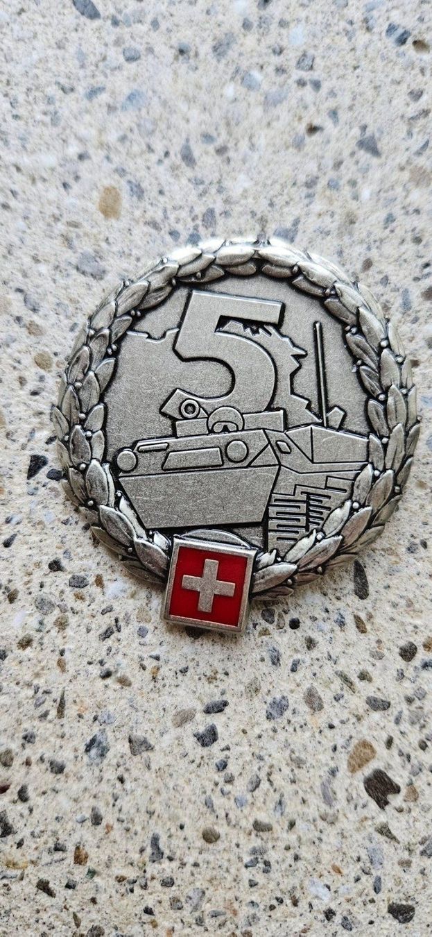 Schweizer Armee Placchette & Badge: *** Beretemblem *** – Usato da Riedholz venduto da fr_sIruP