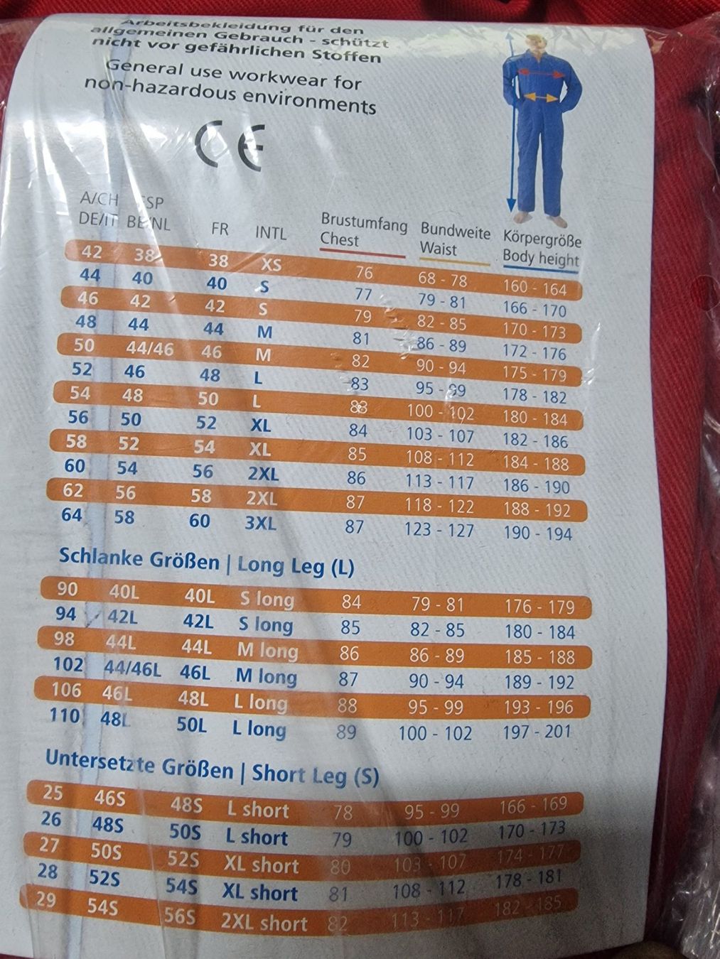 Pantaloni: Carson Contrast Latzhosen, CC726  Gr. 50 – Nuovo e nell'imballaggio originale da Uerkheim venduto da Kaufoption 5